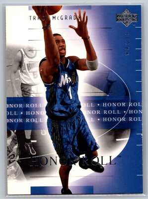 2001 Upper Deck Honor Roll Basketball #61 Tracy McGrady Orlando