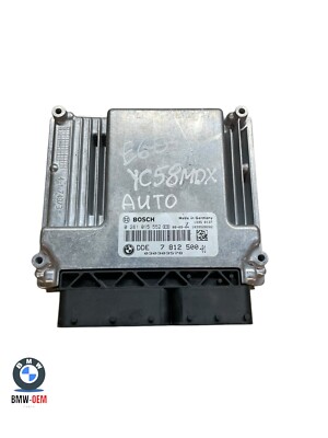 BMW 5ER E60 E61 2,0 DIESEL AUTO N47D20A MOTORSTEUERGERÄT 7812500