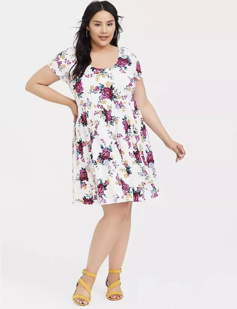 Torrid hot sale floral dress