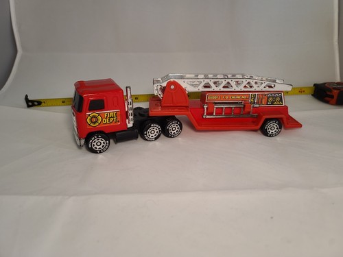 1981 Buddy L Fire Department Hook-N-Ladder Truck In Box (B24) - Picture 2 of 15
