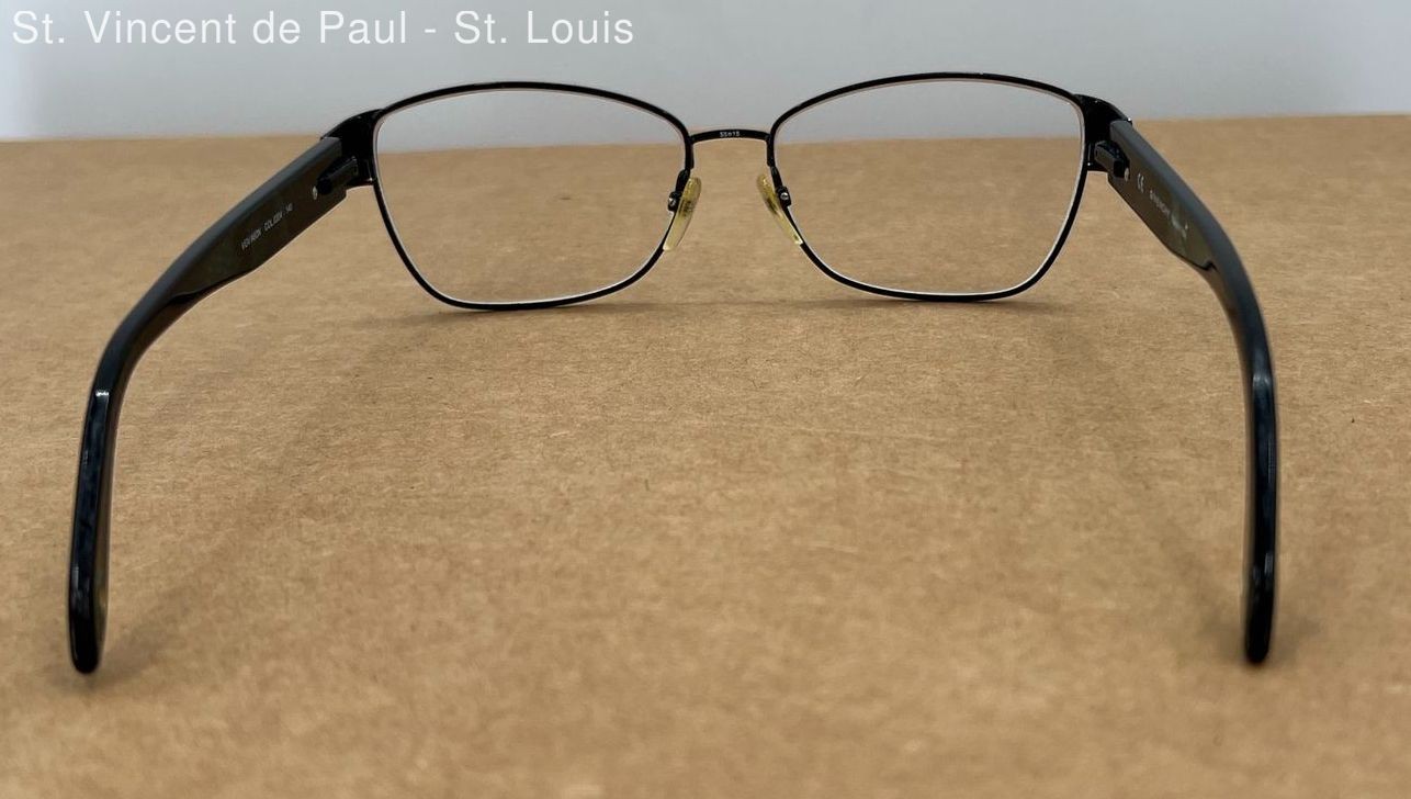 Givenchy Brown Solid Plastic Eyeglass Frames VGV … - image 4