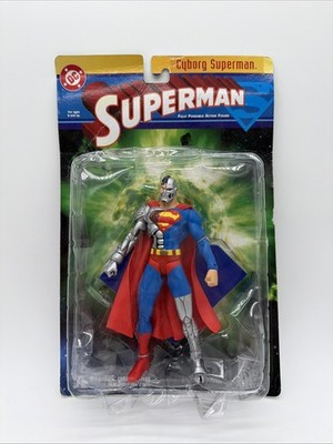 DC Direct Cyborg Superman.  Brand New Mint Figure (Damaged Box)