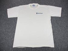 VINTAGE Rolls Royce Shirt Mens Extra Large White Blue All Sport Crew Neck USA