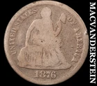 1876 Seated Liberty Dime - Scarce  Better Date  No Reserve  #J8721