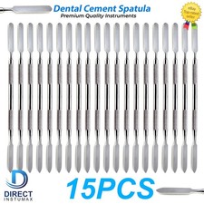 Amalgam Cement Spatula Restorative Flexible Single End Dental Mixing Scrapers