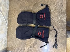 Mammut Leather GoreTex Mitt Gloves Size 10 Ski Snowboarding