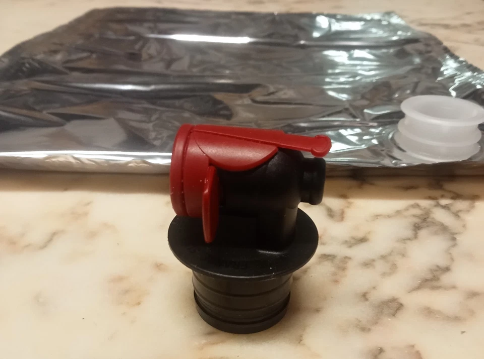 Bag in Box vuoto Lt 5 sacca più scatola contenitore per olio-vino - Bild 3 von 4