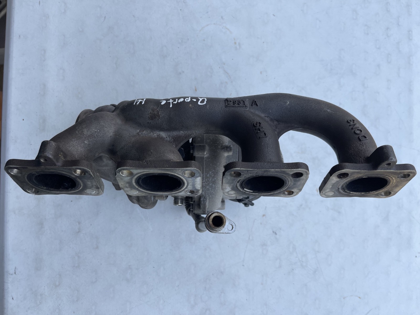 2014 MASERATI QUATTROPORTE GTS FRONT TURBOCHARGER EXHAUST MANIFOLD LEFT SIDE OEM