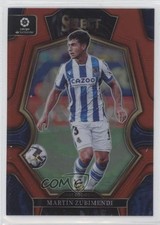 2022-23 Panini Select La Liga Mezzanine Red Prizm Martin Zubimendi #170 0x1