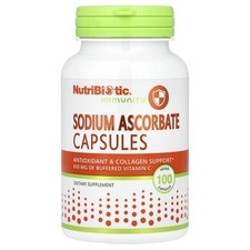 Immunity, Sodium Ascorbate, 100 Vegan Capsule...