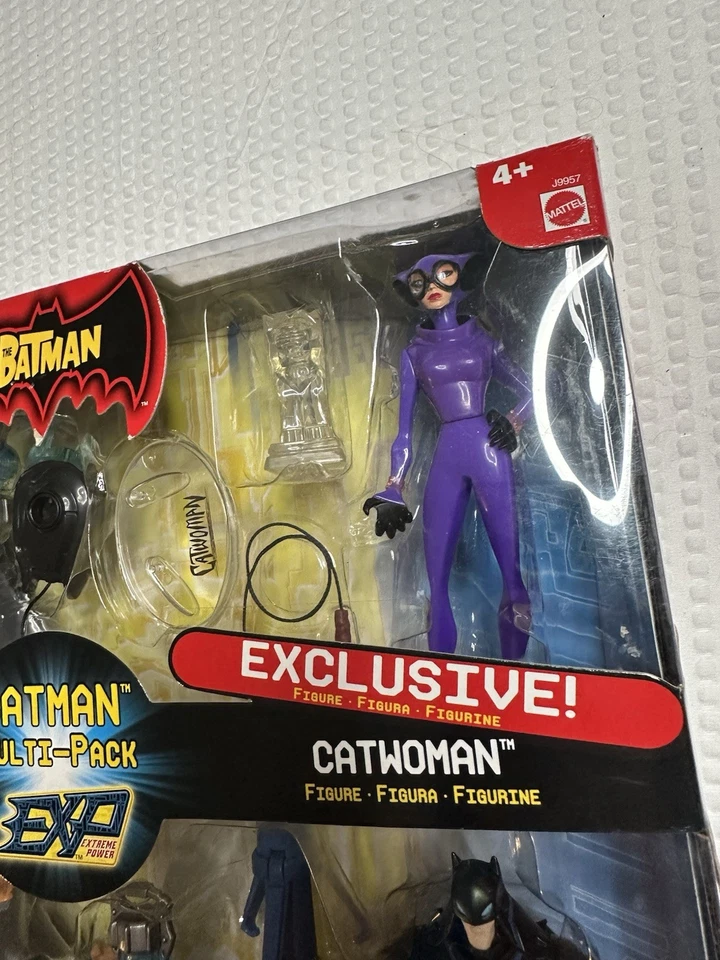 The Batman EXP Extreme Power Batman pacote múltiplo pacote com 4 2006 Mattel DC - Imagem 4 de 4