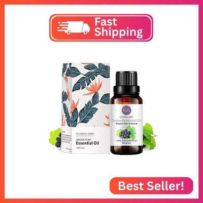 RAINBOW ABBY 100% Pure Grape (Vitis vinifera) Essential Oil from Portugal, 30ML,
