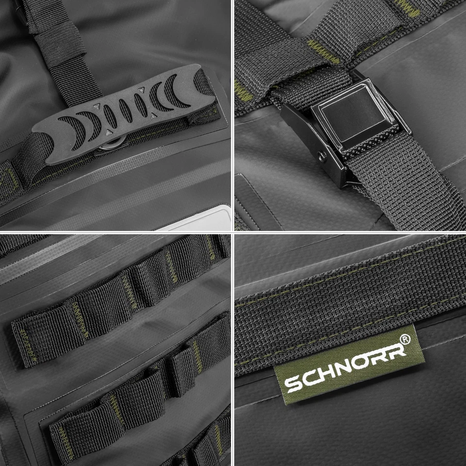 Motorrad Hecktasche 70 L - Wasserdichte Gepäcktasche mit Rollverschluss - Bild 4 von 4