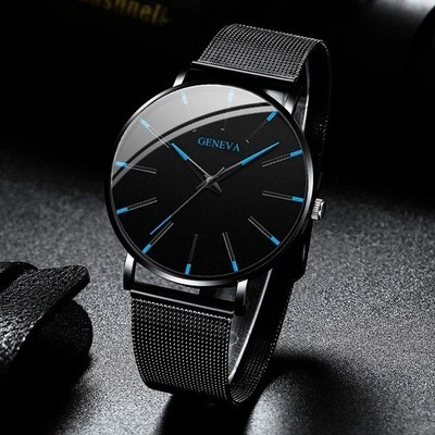 Waterproof Men's Watch Stainless Steel Quartz Luminous Classic Watches Business