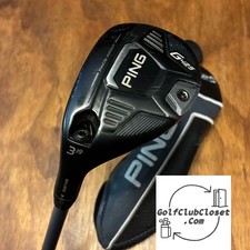 LH PING G425 3 Hybrid Left Handed / 19° Stiff Flex Shaft Vista Pro 70h 39.75”