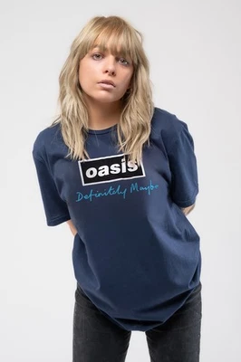 Oasis Definitely Maybe Text Logo T Shirt - Bild 1 von 4