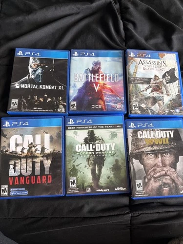 PlayStation 4 Six Game Lot