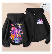 Zip-Up Hoodie Kids Funny Casual Sweatshirt Tops