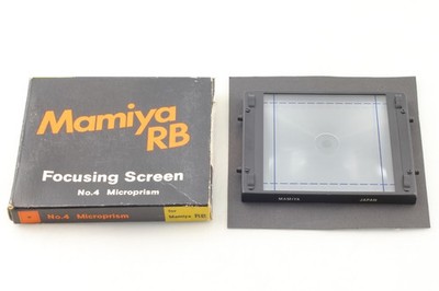 Tested [Near MINT] Mamiya RB67 No.4 /Type C Focusing Screen Maicroprism JAPAN