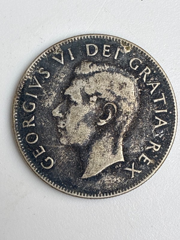 1950 Canada 50 Cents Silver 