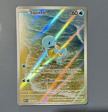 The Pokémon Company Pokémon TCG SV 151 Squirtle 170/165 Illustration Rare Holo on eBay
