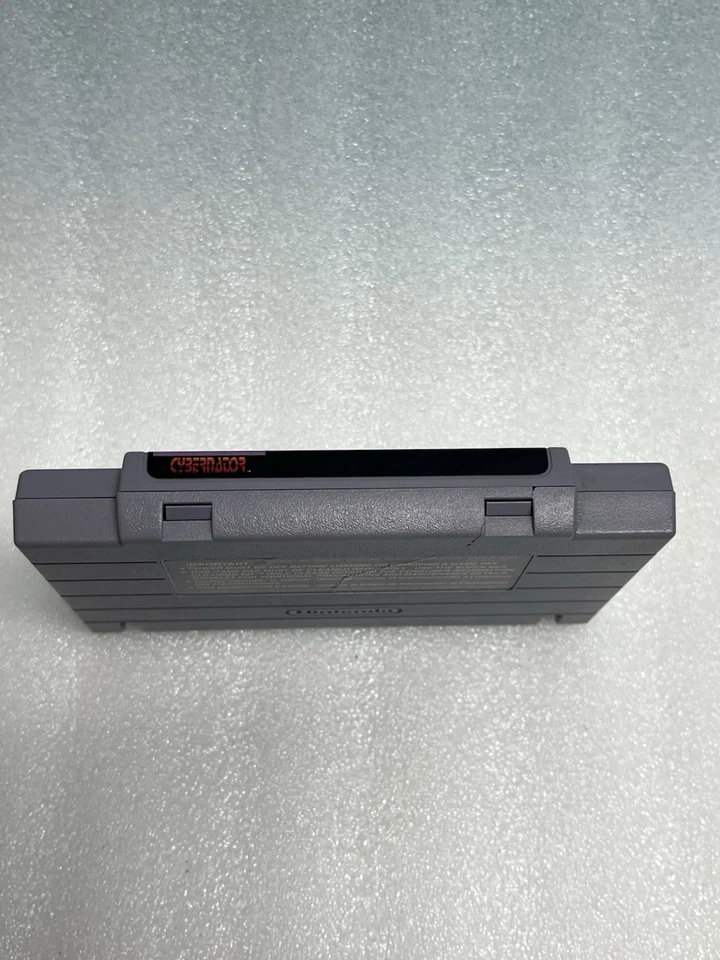 Cybernator Super Nintendo SNES Authentic Tested And Working Cartridge Only - Image 3 of 3