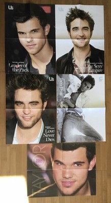 5 Vampire Dairy Taylor Lautner, Robert Pattinson & Boo Boo Stewart Posters