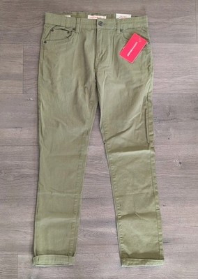 Lucky Brand Leyla Skinny Jean Light Green/Aloe Women's Size 16 NWT 0613