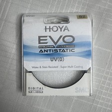 Hoya EVO 82mm Antistatic UV Filter Water Stain Resistant Super Multi Coating NEW