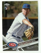 2017 Topps Chrome #89 Rob Zastryzny Chicago Cubs RC Baseball