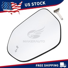 Driver Side Mirror Glass For 2019-2024 Toyota...