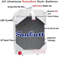 Aluminum 3 Row Radiator Fits For Case Tractor(s) Va, Vac, Vah, Vai, Vao Vta2688