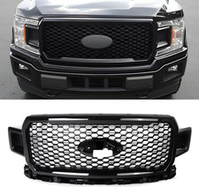 Shadow Black Front Grille Assembly Compatible with Ford F150 2018 2019 2020 Hone
