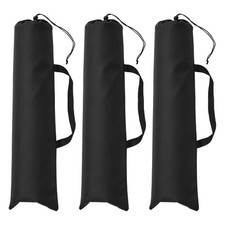 32" x 9" Tripod Carrying Case, 3 Pack Camera Tripod Carrying Bags, Black