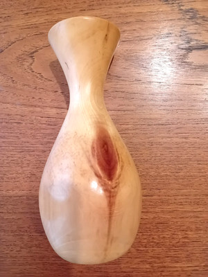SPINNING ESPEN WOOD PRODUCTS CLORADO VASE HAND CRAFTED USA