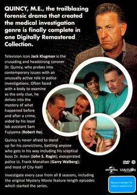 Quincy, M.E.: The Complete Collection (1-8 Seasons) DVD [Region