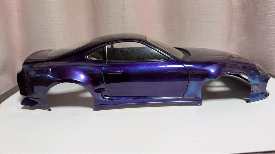 Addiction 1/10 RC Car Painted Body Toyota E-JZA80 Supra BOMEX - Image 4 of 4
