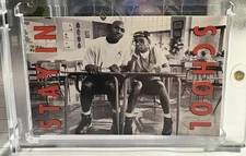 Michael Jordan & Spike Lee Stay In School SP Insert *Nike Trading Cards*