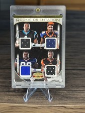 Panini 2011 Gridiron Rookie Orientation Player Worn Quad Materials #1  /150