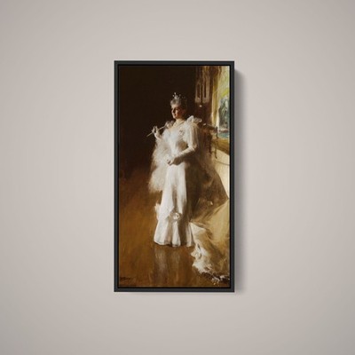 Anders Leonard Zorn - Mrs. Potter Palmer - Art Print on Paper or Canvas