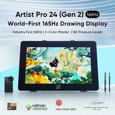 XPPen Artist 24 Pro Gen2 165Hz Graphics Drawing Tablet, Used For Sale