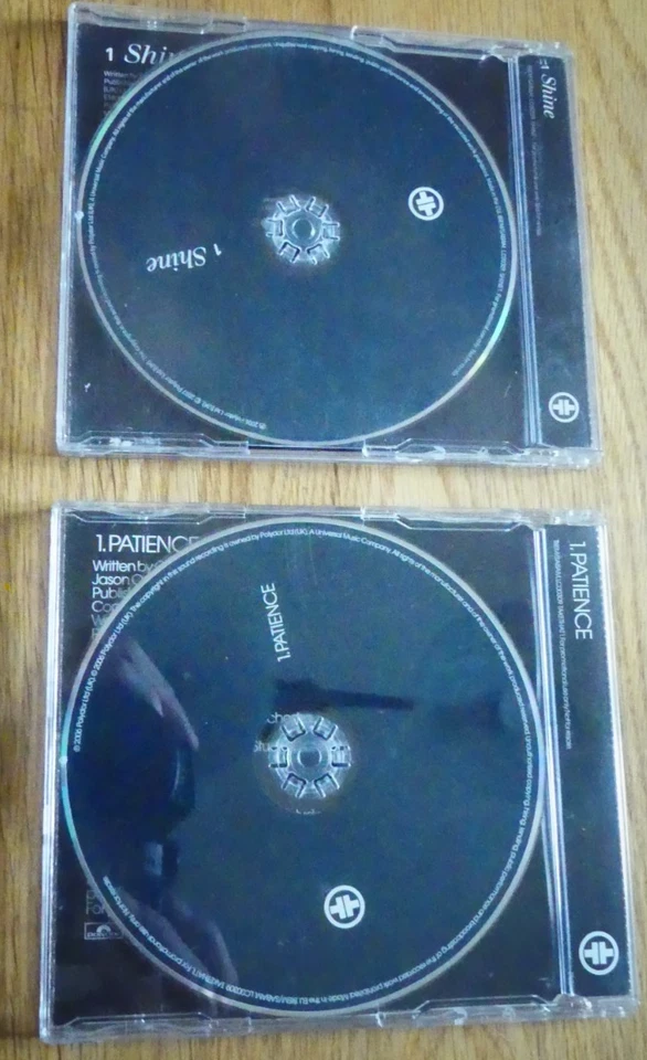 Take That 2 Maxi CD Promo 1 Titre Chaqun "Shine" & "Patience" 2006 Polydor U.K. - Photo 3/3
