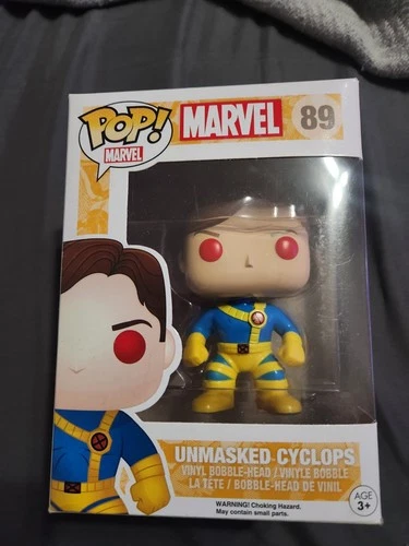 Funko Pop! Marvel: Unmasked Cyclops #89