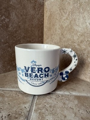 2025 Disney Parks Vero Beach Resort DVC Ceramic Coffee Mug Logo Mickey Mouse NEW