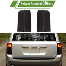 Smoked Black Tail Light Protect Cover Rear Lamp Frame Trim For Jeep Patriot11-16 Smoked Black Tail Light Protect Cover Rear Lamp Frame Trim For Jeep Patriot11-16