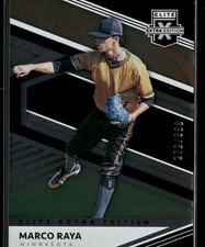 Marco Raya - 2020 Panini Elite Extra Edition #135 - #/999 Minnesota Twins