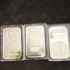 Money Metals, SD Bullion, APMEX 3x 1 oz .999 Fine Silver Bullion Bars Lot