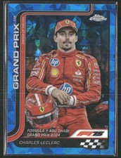 2025 Topps Chrome Sapphire F1 #145 Charles Leclerc GP Driver of the Day