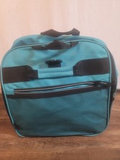 28" Rolling Collapsible Travel Duffel Bag Padded Handles Shoulder Strap,