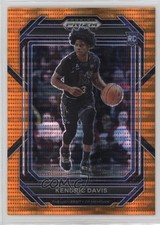 2023-24 Panini Prizm Draft Picks Orange Pulsar 32/49 Kendric Davis #36 s1i